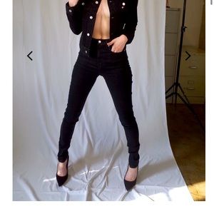 NWT L’ecole des femmes high waisted skinny denim